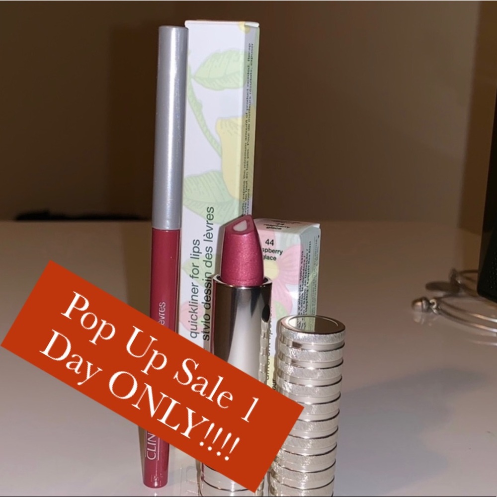 Clinique lipstick and lipliner